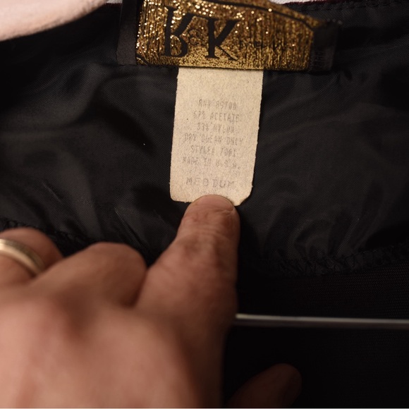 R&K vintage velvet bolero size medium formal - Picture 5 of 7